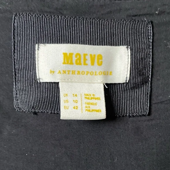 Anthro Maeve tweed mini dress size 10 - Picture 14 of 16